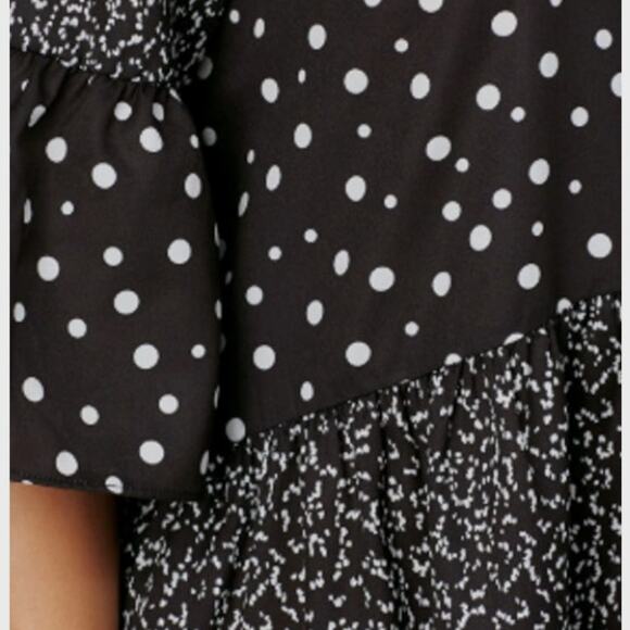 EUC CAARA Millazo Asymmetric Hem Mini Dress - Size Small - Picture 2 of 10